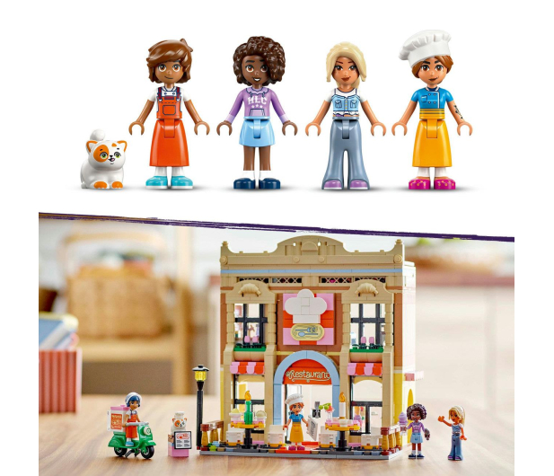 LEGO Friends 42655 Restauracja i szkoła gotowania - 1284101 - zdjęcie 3